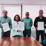 Fotografía de Firma de Contrato entre Liserco y Seremitt Región de Coquimbo