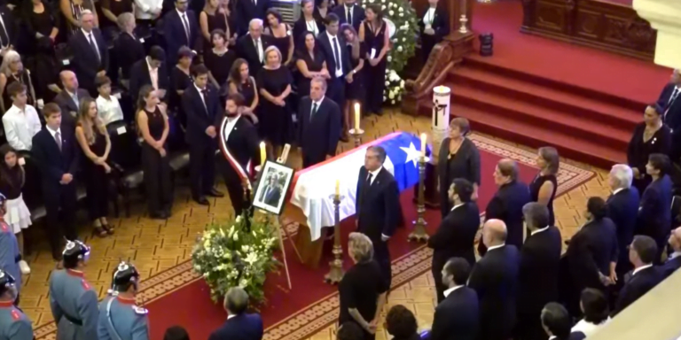 Ahora: Funeral de Estado de expresidente Sebastián Piñera